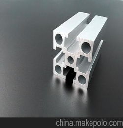 上海陵皓40系列工业铝型材铝合金型材4040欧标国标规格齐全